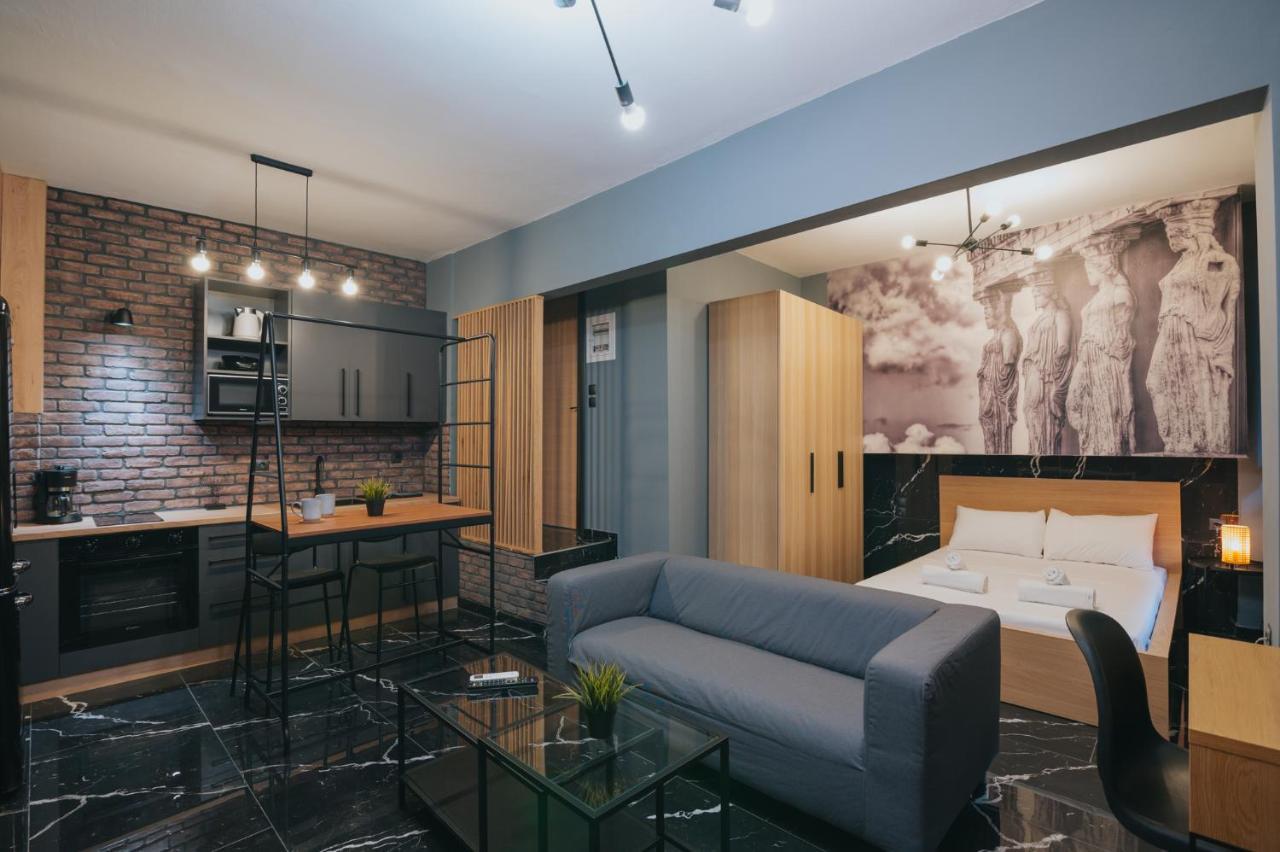 New Modern Ground Floor Apartment By The Sea テッサロニキ エクステリア 写真